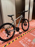京东京造 XC350山地自行车铝合金禧玛诺21速油压碟刹成年人学生17寸时空银 实拍图