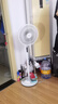 美的（Midea）【飓风节能】七叶柔风立式电风扇/家用轻音落地扇/台式小型风扇/大风力遥控定时摇头风扇 SAH35BSJ 实拍图