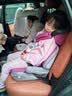 爸爸超人papahero儿童安全座椅汽车用增高垫3岁以上-12岁大童宝宝车载坐垫简 粉色 实拍图
