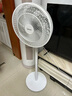 美的（Midea）【品质推荐】七叶轻音柔风电风扇/家用省电落地扇/台式电扇/广角摇头节能宿舍小型风扇 SAE35CA 实拍图