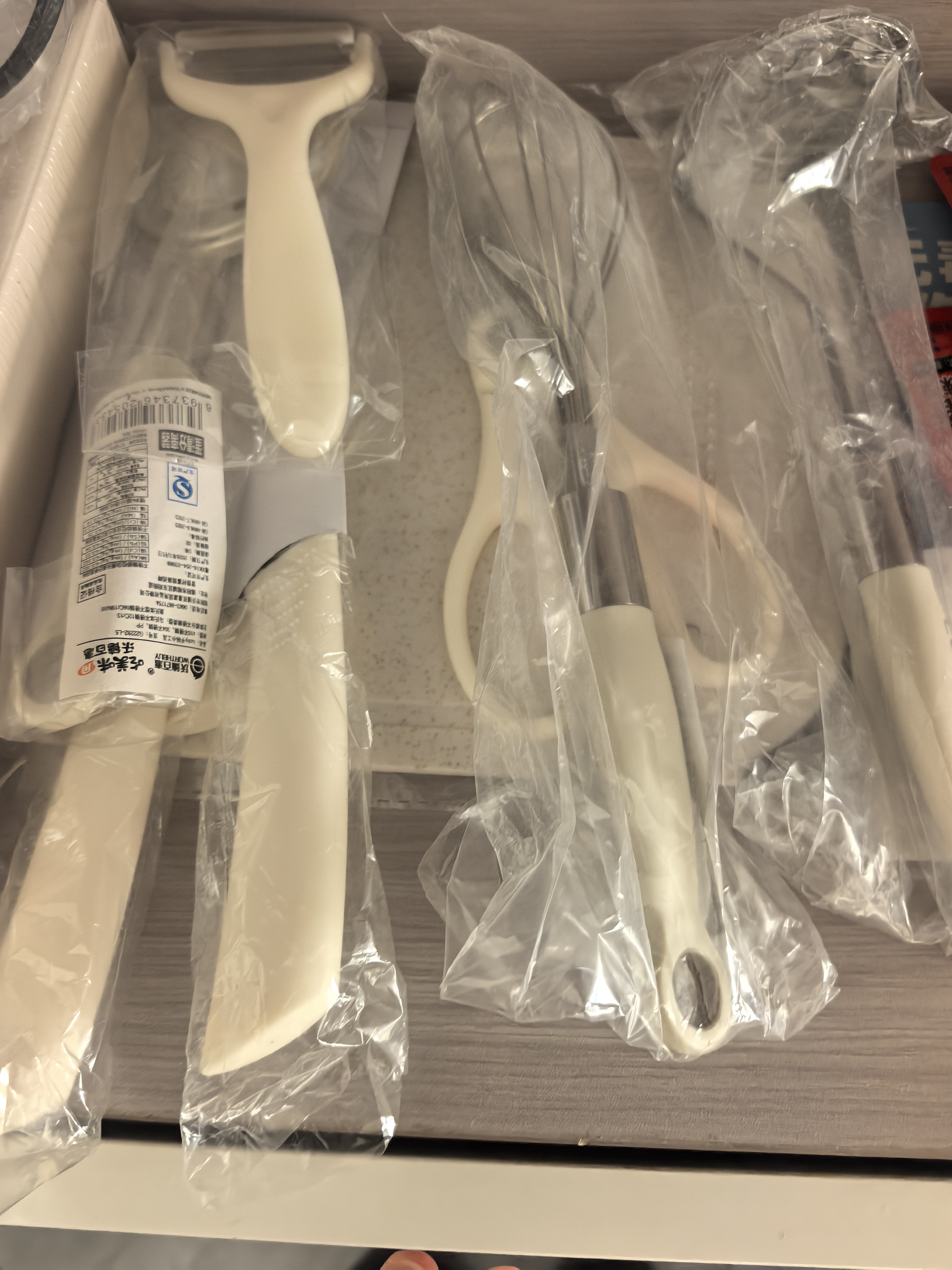 licheers婴儿辅食工具切菜板砧板刀具六件套装宝宝案板辅食料理工具 实拍图