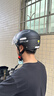 FGHGF3C认证特大码头盔大头围大号电动摩托车男四季通用夏季安全帽 【大头围专属丨透气风道】短镜-黑 实拍图