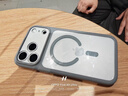 京工智造【超好手感丨自带Ai键】适用苹果17promax手机壳iphone17pro保护套全包防摔17Air磁吸硅胶软边透明 【灰色】磁吸款&自带相机键 苹果17promax（贈钢化膜） 实拍图
