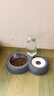 甜浪海猫碗双碗自动喂食器不锈钢狗盆幼猫吃饭喝水防打翻饮水机宠物食盆 实拍图