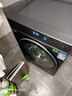 海尔（Haier）云溪5.0 【价低全网直播间】AWE 滚筒洗衣机全自动单洗 10公斤大容量 超薄 直驱 XQG100-BLE7AD1U1 实拍图