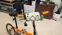 大行（DAHON）折叠自行车配件车头包挎包户外骑行p8车前包大容量防水收纳储物袋 奶油白 实拍图