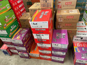 得力（deli）【缺页十倍赔】珊瑚海二联二等分可撕边针式电脑打印纸 彩色(白红)发票报销单 1000页241-2-1/2CS 实拍图