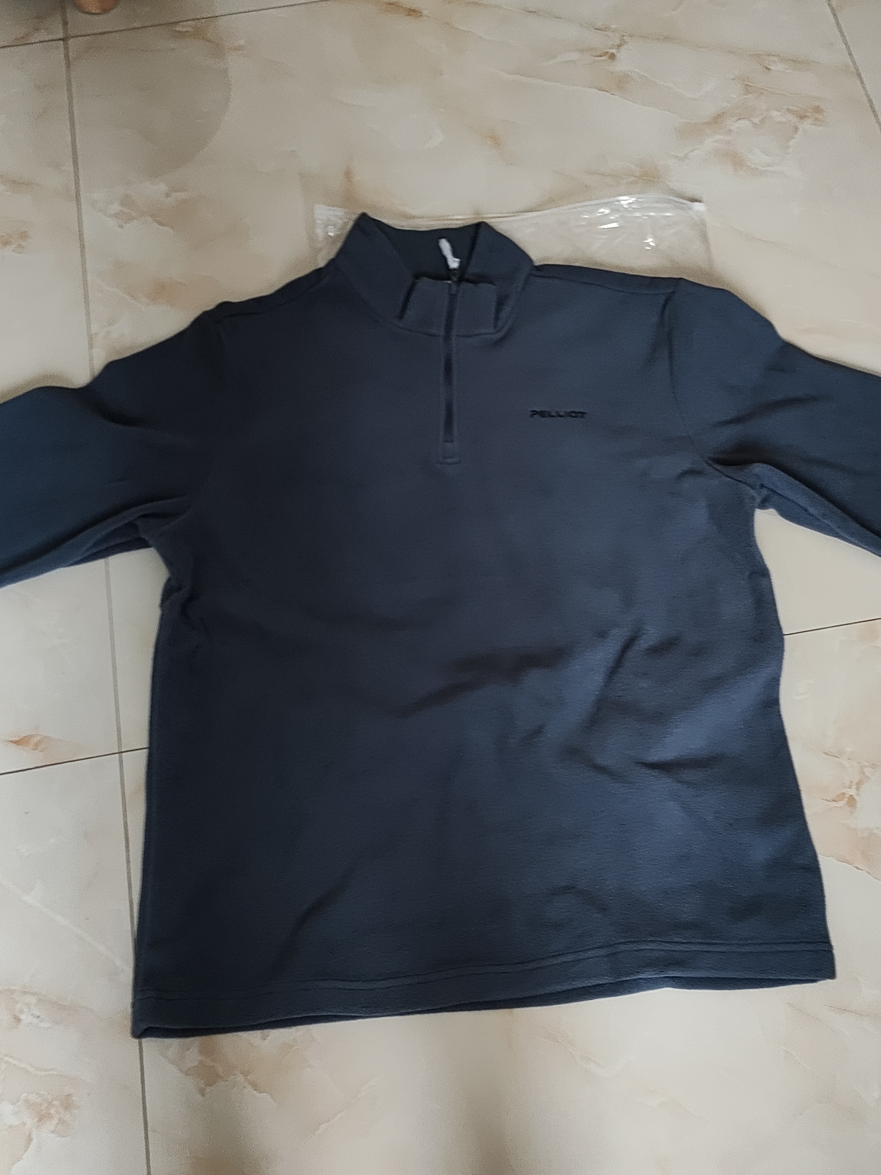 伯希和（Pelliot）抓绒衣男女摇粒绒春户外运动冲锋内胆立领上衣外套11331011幽蓝L 实拍图