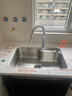 科勒（KOHLER）水槽大单槽304不锈钢加厚大容量抽拉龙头套餐26957台上/下盆 实拍图