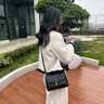 奥康女包牛皮2026新潮菱格链条包轻奢斜挎单肩包生日礼物送妈妈老婆 实拍图