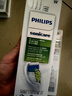 飞利浦（PHILIPS）电动牙刷头W2亮白型官方原装欧洲进口适配钻石1/3/3pro/CI/导航刷系列刷柄 3支装HX6063/67 白色 实拍图