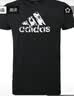 阿迪达斯（adidas）短袖t恤男士夏季跑步健身运动衣快干衣透气男装T恤  黑白 S 实拍图
