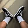 VANS范斯官方 升级款ComfyCush Old Skool舒服运动鞋低帮 黑色 38 实拍图