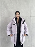 波司登（BOSIDENG）冬季羽绒羽绒服女士加厚90绒鹅绒连帽商场同款时尚百搭休闲外套 【店长推荐】冰穹提花紫9ER2 M 165/88A 体重约110-120斤 实拍图