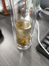 【京东物流配送】高硼硅双层玻璃杯大容量泡茶杯水杯子茶水分离杯 【活动】350ml1只 实拍图