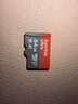 闪迪（SanDisk）64GB TF（MicroSD）内存卡 A1 U1 C10 至尊高速移动版存储卡 读速140MB/s 手机平板游戏机内存卡 实拍图