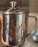 onlycook不锈钢杯水杯带盖子 牛奶杯口杯316L不锈钢儿童幼儿园宝宝杯 小猪 实拍图
