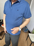 杉杉【凉感轻奢桑蚕丝】短袖T恤男士夏季衣服高端半袖体恤POLO衫装款 实拍图