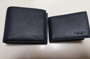 蔻驰（COACH）【品牌直供】男士短款折叠牛皮革钱包卡包黑色CR911礼物 实拍图