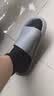 迪卡侬（DECATHLON）透气吸汗袜子运动袜高帮棉袜柔软舒适男女长袜 RS160-商务黑色-3双装 【43-46】(鞋码43/44/45/46) 实拍图