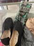 3520厂家供应3520布鞋老北京布鞋松紧口懒人鞋劳保工作鞋千层底布鞋 黑色 44 实拍图