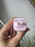 固质【国标3c认证】苹果17充电器小冰块适配原装45W氮化镓iPhone16快充air套装promax/plus充电头15pro 【樱花粉】45W充电头+两米CC编织快充线 实拍图
