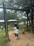 南木熊双肩包女高级通勤背包大容量小清新轻奢可爱书包生日礼物送女友 浅蓝印花双肩包 实拍图