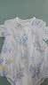 babycare纯棉短袖套头三角爬服宝宝连体衣男童女童衣服 芽芽乐园80cm 实拍图