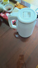 志高（CHIGO）【价保618】烧水壶电热水壶电水壶双层防烫1.8L大容量家用烧水壶304不锈钢内胆大功率快速烧水 实拍图