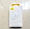 倍思5V/2A/1A三合一充电器套装USB插头苹果安卓充电头通用华为小米手机iPad耳机插头电源适配器 白 实拍图