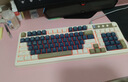 狼蛛（AULA）S99无线蓝牙有线三模键盘机械手感 游戏电竞专用 99键 RGB背光拼色静音键盘鼠标套装mac电脑键盘 S99复古灰【三模/RGB】 实拍图