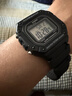 卡西欧（CASIO）手表男复古小方块运动防水学生男女f91w系列手表W-218H-1A 实拍图