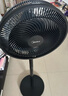 美的（Midea）【超级单品】七叶轻音立式电风扇家用柔风落地扇台式桌面小型风扇大风量节能摇头宿舍电扇 SAF30AB 实拍图