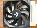 利民（thermalright）TL-C12C 黑色12cm入门级风压扇 经典磁稳S-FDB轴承 50CM 4PIN串接PWM接头 1550转速 实拍图