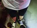 洛克兄弟骑行短裤公路车休闲运动裤男款带内衬护垫夏季自行车装备 黑色 实拍图