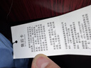 德玛纳【克莱因蓝】夏季法式纯棉抽褶宽松腰泡泡袖A字中长女式连衣裙 实拍图