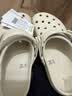 CROCS卡骆驰蜗轮洞洞鞋|208776 水泥灰-160 40(250mm)  实拍图