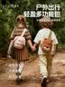 格米（germ）多功能迷你儿童斜挎包防泼水轻盈胸包户外旅游 泡泡兔 3-10岁 实拍图