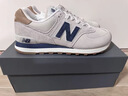 NEW BALANCE NB574官方休闲鞋男鞋女鞋夏季休闲复古舒适透气百搭轻便运动鞋 灰色 ML574LGI 40 (脚长25cm建议拍大半码) 实拍图