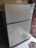 新飞冰箱小型租房用 一级能效冷 藏冷冻两用1-2人家用小冰箱 出租房双门电冰箱办公室两门 26年升级 38A一级能效【保温升级】银色 实拍图