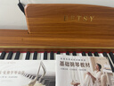 贝琪（Betsy）B351电钢琴88键重锤成人儿童电子钢琴家用练习初学者专业考级钢琴 B351-重力度88键木纹棕 实拍图