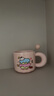 可爱fufu生日蛋糕马克杯带盖勺陶瓷杯送女生高颜值有意义生日礼物 奶酪生日蛋糕杯+勺1个350ml 实拍图