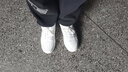 特步板鞋男鞋运动鞋夏季空军一号百搭小白鞋透气耐磨防滑黑色休闲鞋女 特步白【女款透气网孔】 39 脚长男24cm女24.5cm( 新法码39) 实拍图
