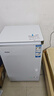 海尔（Haier）100L单温冰柜小型家用小冰柜减霜一级能效冷藏冷冻转换深冷冷柜小冰箱BC/BD-100GHW9D价保618 实拍图