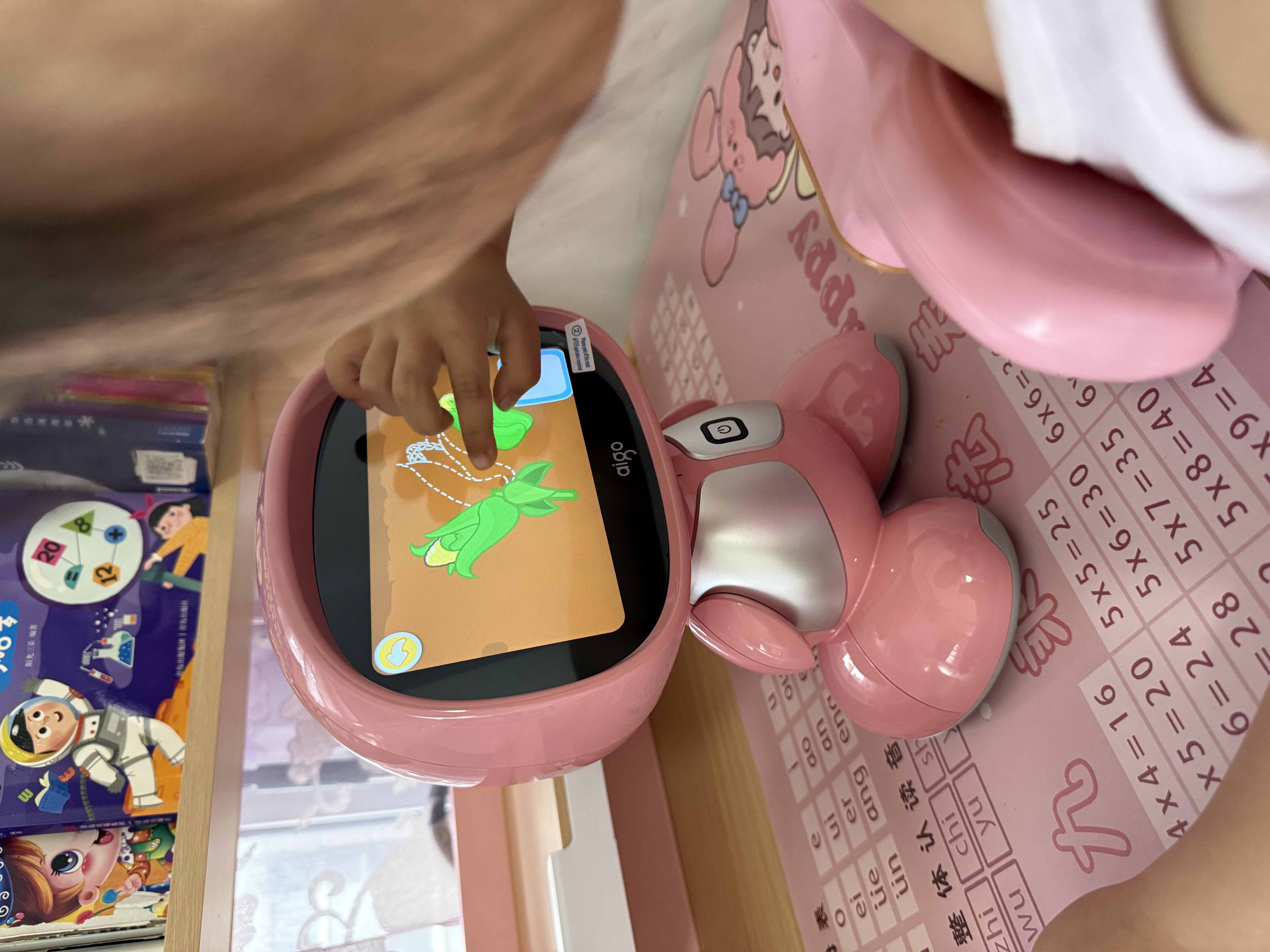 爱国者AI早教机器人早教机故事机儿童智能对话学习机男女孩玩具生日礼物 实拍图
