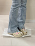 CROCS卡骆驰厚底云朵洞洞鞋|206750 骨白色-2Y2 36/37(230mm) 实拍图