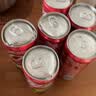 可口可乐（Coca-Cola）碳酸汽水摩登罐饮料330ml*6罐 实拍图