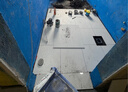潜水艇（Submarine）MTK50-10黄铜镀镍枪灰色拉丝防臭地漏卫生间淋浴大排量地漏50管径 实拍图