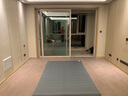IKU健身垫防滑跳操垫耐磨抗震隔音超大家用运动瑜伽垫子244*153灰 实拍图