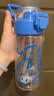 FGA富光儿童节水杯手提学生双饮杯tritan弹盖春夏男女杯子蓝色520ml 实拍图